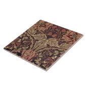 1876 William Morris Honeysuckle Tegeltje (Zijkant)