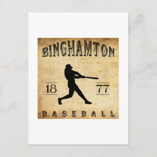 1877 Binghamton New York Baseball Briefkaart