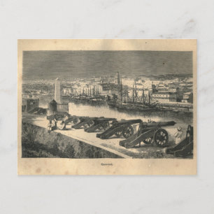 1877 print Cuba Havana, Earth en zijn volken Briefkaart