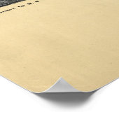 1878 SEATTLE KAART POSTER (Hoek)