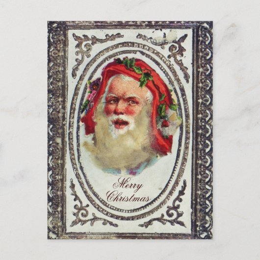 1878 : Une carte de voeux de Noël victorienne (Devant)