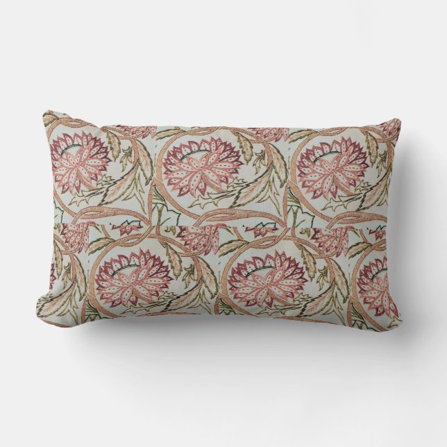 1878  William Morris Flowerpot Kussen (Voorkant)