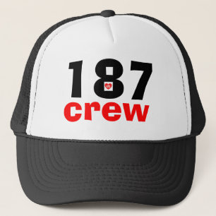 187 bemanningsleden speciale uitgave pet-a v2dhart trucker pet