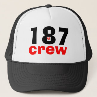 187 bemanningsleden speciale uitgave pet-a v2dhart trucker pet