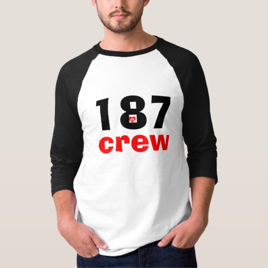 187 bemanningsleden speciale uitgave shirt-a v2dha t-shirt (Voorkant)