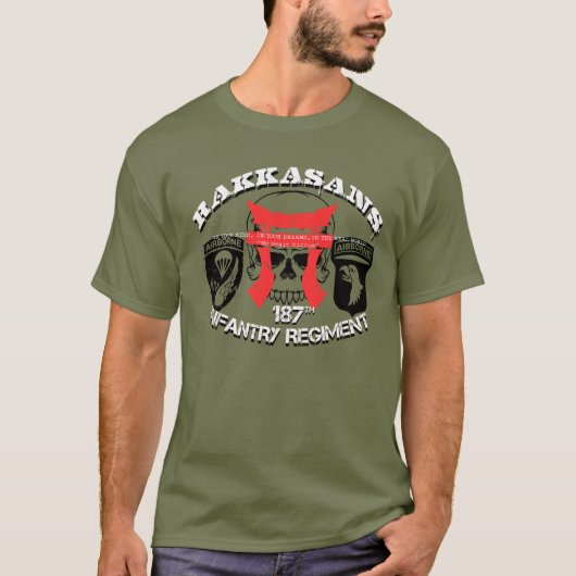 187e Infanterie RAKKASANS "Warzone" T-shirt (Voorkant)