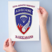 187e Infanterieregeling Flyer (Hand)