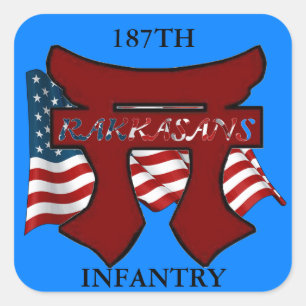187E INFANTRY RAKKASANS STICKERS