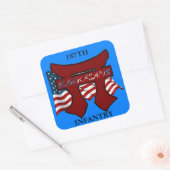 187E INFANTRY RAKKASANS STICKERS (Envelop)