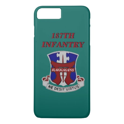 187TH Coque iphone de l'INFANTERIE RAKKASANS (Dos)