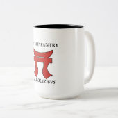 187TH TASSE de l'INFANTERIE RAKKASANS (Devant droit)