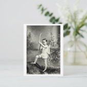1880 Cupid op het werk Briefkaart (Staand voorkant)