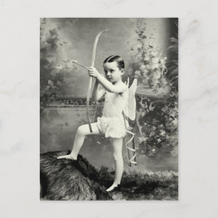 1880 Cupid op het werk Briefkaart