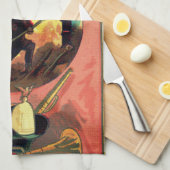 1880s Brandweerman Handdoek Art (Quarter Fold)