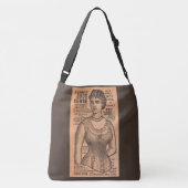 1880s Ferris Common Sense Corsets en Crossbody Tas (Achterkant)