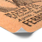 1880s Ferris Common Sense Corsets en Poster (Hoek)