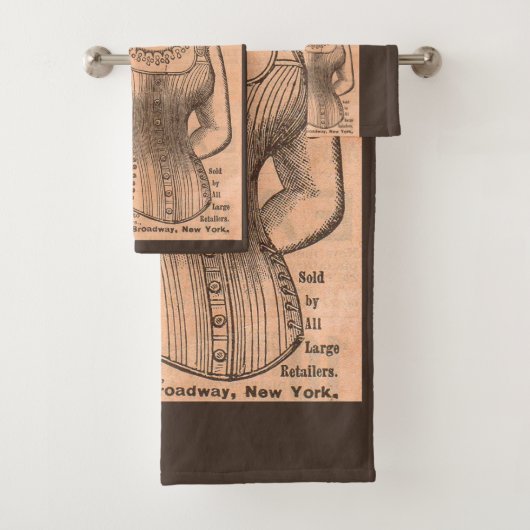 1880s Ferris Common Sense Corsets et impression (En situation)