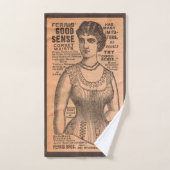 1880s Ferris Common Sense Corsets et impression (Serviette à main)