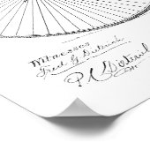 1881 High Wheeler Bicycle Patent Art Print (Hoek)