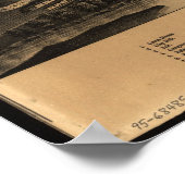 1881 Sherbrooke, Quebec Bird's Eye Panoramic Map Poster (Hoek)