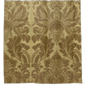 1883  Rich Floral Tapestry Brocade Damask Douchegordijn (Voorkant)