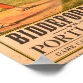1885 Biddeford vs Portland Poster (Hoek)