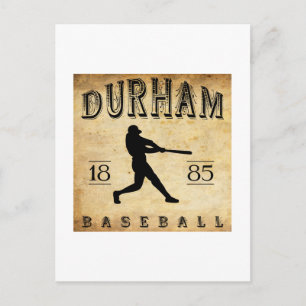 1885 Durham North Carolina Baseball Briefkaart