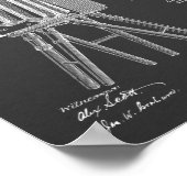 1885 Impression de dessin d'art breveté de caméra (Coin)