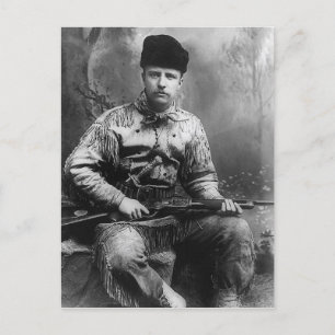 1885 Theodore Roosevelt Briefkaart