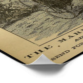 1886 fietsenmagazijn en kunstwerk Poster (Hoek)