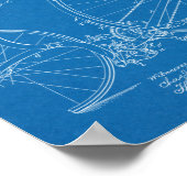 1887 brochure over fietspatroon — Kunstafdrukken Poster (Hoek)