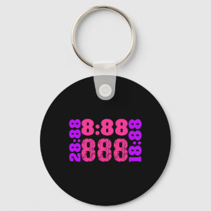 1888..888 Engel nummers 888 Sleutelhanger