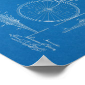 1888 brochure over fietspatroon — Kunstafdrukken Poster (Hoek)