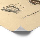 1888 Duitse Anatomy Print Larynx (Hoek)