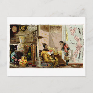 1889 Rijk van Japan Briefkaart