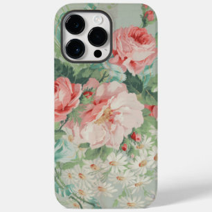 1890 Britse Stof Rozen & Daisies Case-Mate iPhone 14 Pro Max Hoesje