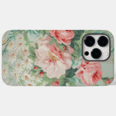 1890 Britse  Stof Rozen & Daisies Case-Mate iPhone Case (Achterkant (horizontaal))