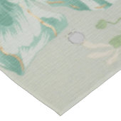 1890 Britse  Stof Rozen & Daisies Tafelkleed (Gekanteld)