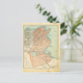 1890, Carte de la province de Tunisie (Debout devant)