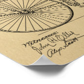 1890  fietsenbordkunstafdrukken poster (Hoek)