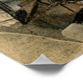 1890 Mechelen Malines Dyle Poster (Hoek)