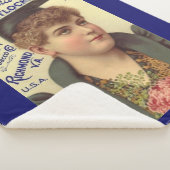 1890 Old Virginia Cheroots en print Sherpa Deken (3/4)