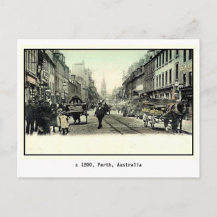  1890 Perth, Australië Briefkaart