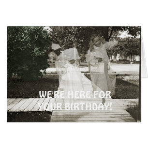 1890 ' SÉPIAS COLORSPLASH DE CARTE D'ANNIVERSAIRE