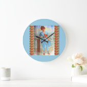 1890 Victoriaans dame op het strand Grote Klok (Huis)