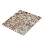 1890 William Morris Acanthus Portière Tegeltje (Zijkant)