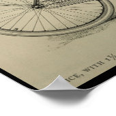 1892  fietsenmagazijn en kunstwerk Poster (Hoek)