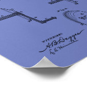 1893  afdrukken van fietspatronen aanpassen poster (Hoek)