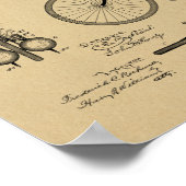 1893 Kunstafdrukken met een door de lucht geprojec Poster (Hoek)