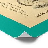 1893 Scorcher Poster voor fietsen en kunstwerken (Hoek)